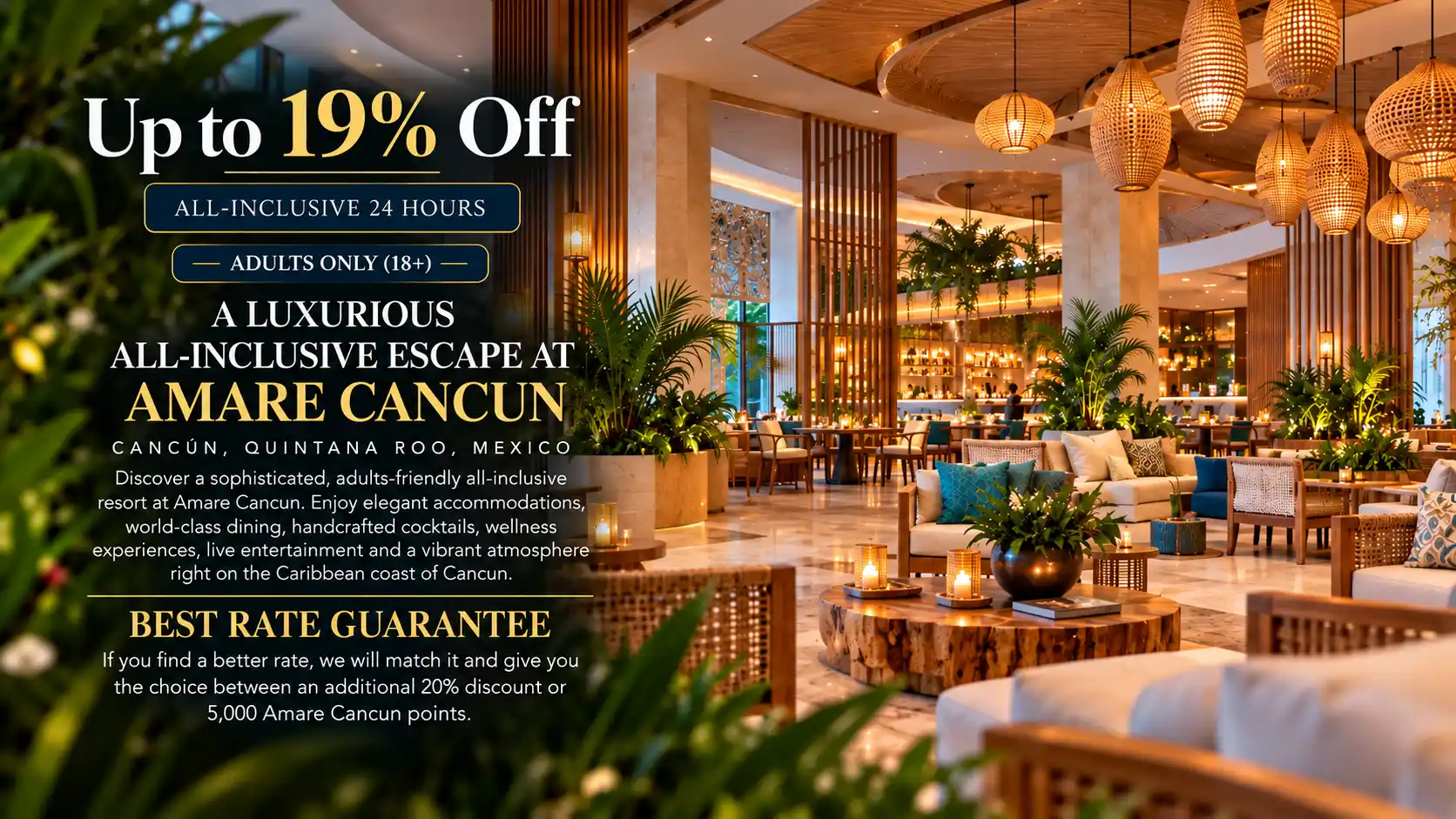 Amare Cancun (Curio by Hilton — Cancún)